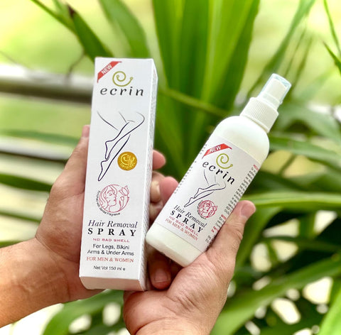 Ecrin Hair Remover Spray – Pain-Free, Fast & Smooth Skin at Home!