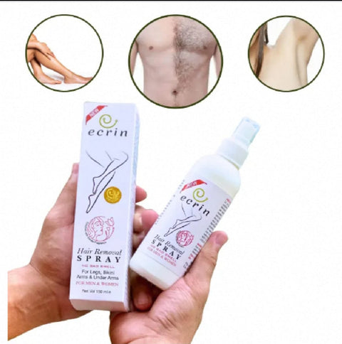 Ecrin Hair Remover Spray – Pain-Free, Fast & Smooth Skin at Home!