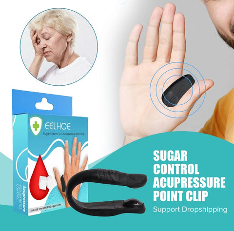 Acupressure Clip for Diabetes – Natural Relief, Easy Use & Drug-Free Therapy!